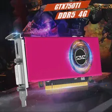 Видеокарта GTX 750TI 4 ГБ PCI-E 2.0 16X Компьютерная видеокарта DDR5 Настольная видеокарта HDMI-Совместимый интерфейс 1020 МГц