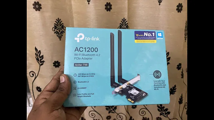 TP-LINK Archer T5E AC1200 Wi-Fi Bluetooth 4.2 PCI Express Adapter