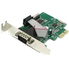 PCI-E на RS232 контроллер 2 COM порта 9M Orient XWT-PE2SLP, низкопрофильный Low Profile WinChipHead