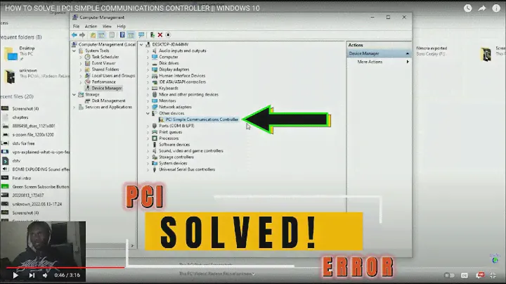 HOW TO SOLVE || PCI SIMPLE COMMUNICATIONS CONTROLLER || WINDOWS 10