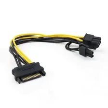 Кабель питания для видеокарты PCI-E 8Pin на SATA 15Pin
