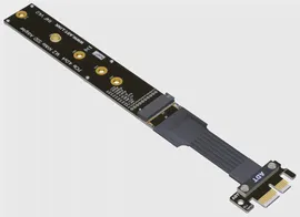 Адаптер M.2 SSD к PCI-E X1, переходная карта Nvme Pcie, NVME Удлинительный кабель VGA PCI Express 4,0 X1 (art.: 3920c279df34f)