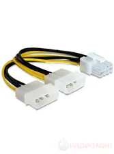 Переходник питания 2xMolex->PCI Express 8pin