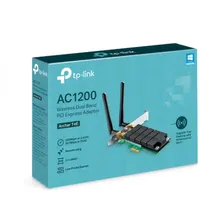 Сетевой адаптер WiFi TP-Link Archer T4E AC1200 PCI Express (ант.внеш.съем) 2ант. ARCHER T4E