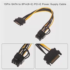 15Pin SATA-8Pin (6 + 2) PCI-E Кабель питания, кабель для преобразования видеокарты