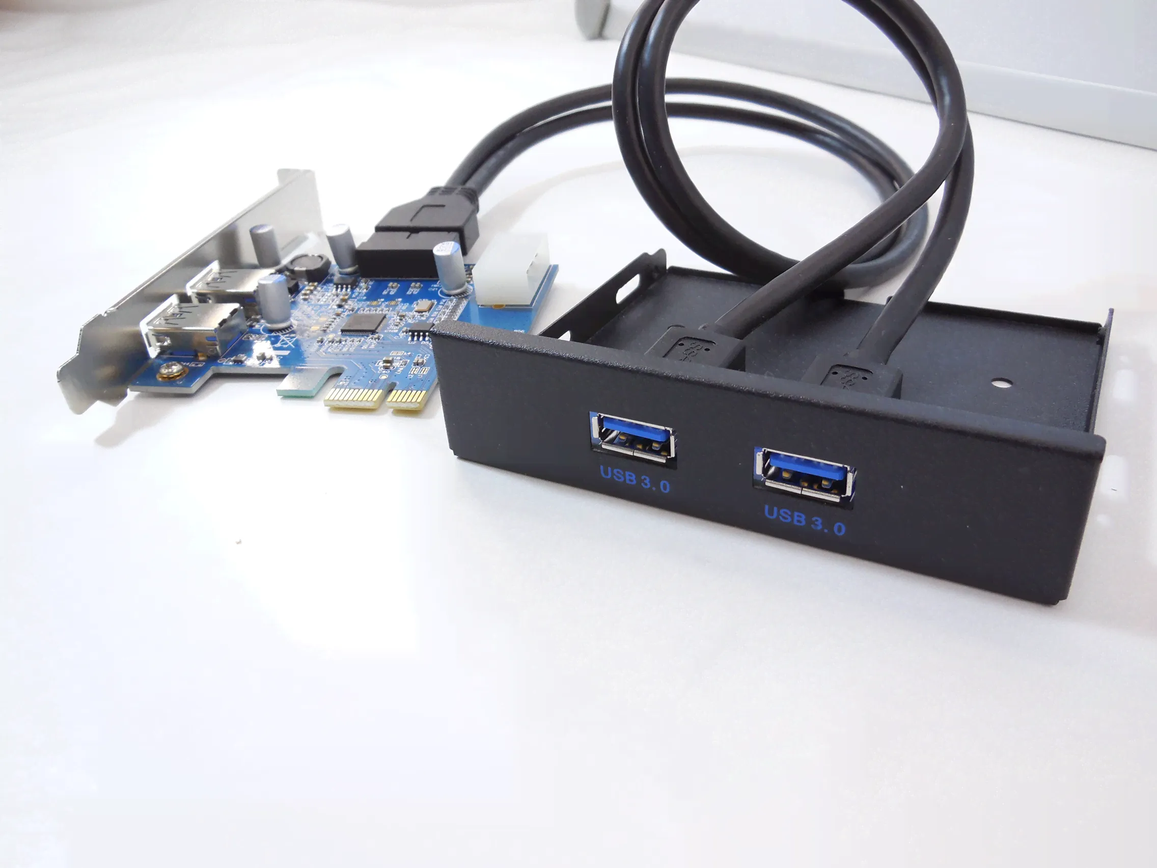 PCI-E контроллер + USB 3.0 Front Panel-2
