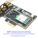 Адаптер PCI-E M.2(NGFF) Wi-Fi + Bluetooth