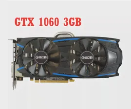 Видеокарты GTX 1060 3GB GPU для GeForce nVIDIA GTX1060 3GD5 SM 192-битная Видеокарта PCI-E X16 HDMI