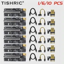 TISHRIC Новейший Riser 009s Plus Pci-e Riser Для Видеокарты Riser Pci Express x16 USB 3.0 Riser Кабель Для Майнинга Bitcoin Miner