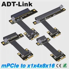 Удлинитель Mini PCI-e для PCI-e X1 X4 X8 X16 с Вертикальным креплением R61 R62 R63 для Удлинителя Mini Pci Express для Pcie