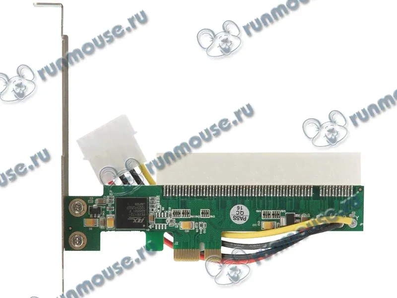 Переходник PCI-E x1->PCI Espada "E PCI F-PCI M4 p Ad" (oem) [123156]-0