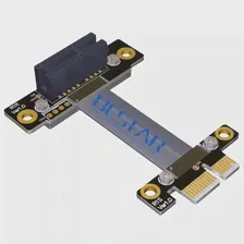 PCI Express Gen3 8G/bps Гибкий Кабель для перемещения 1ft 2ft PCI-E 1X-1x Слот Riser Card Extender Удлинительная лента 10 см 20 см 30 см 60 см