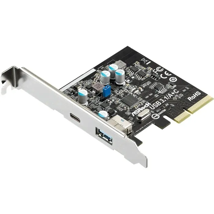 ASRock USB 3.1/A+C pci контроллер-1