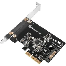Контроллер Silverstone G56ECU02E000010 PCI Express card with USB 3.2 Gen 2 internal 20 pin Key-A connector