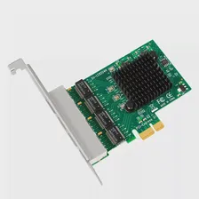 Гигабитная Сетевая карта Pci-E X1 Pci-Express 4-Портовая Сетевая карта Ethernet RTL8111H Ethernet Lan Card Parts Component