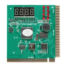 Пост карта ST8672 с разъемами PCI, ISA