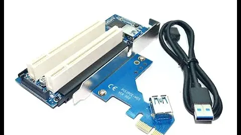 Как подключить старые PCI на новой материнке.