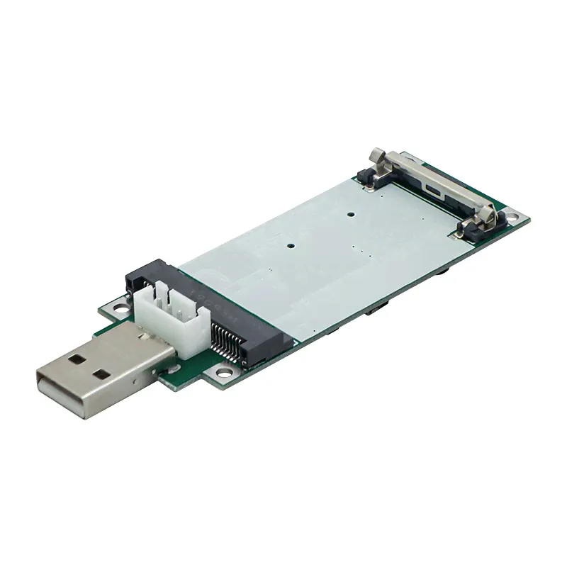 Переходник USB для модемов Mini PCI-e, со слотом для сим-карты Mini-SIM-2