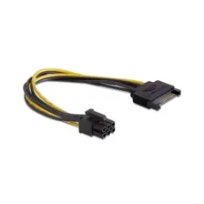 Переходник питания для видеокарт Gembird SATA->PCI-Express 6pin (CC-PSU-SATA)