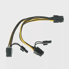 1шт 30 см GPU PCI-E 8Pin для двойного PCI-E PCI Express 8Pin (6Pin + 2Pin) Кабель-разветвитель Кабель питания