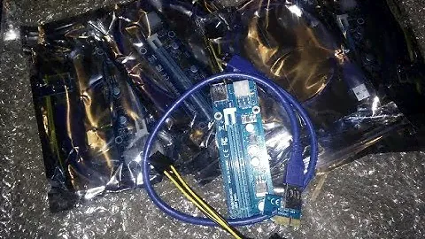 Райзер 12v 6pin ver 006C PCI-E PCI Express Riser USB 3.0