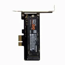 PCI-E 3.0 x1 Lane to M.2 M-Key SSD Nvme AHCI PCI Express Adapter Card PCIE SSD