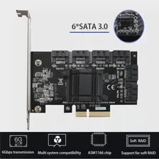 Удлинитель PCI-e Конвертер Sata3.0 Адаптер PCI-E Riser Card Адаптер PCIe Плата Расширения для Настольного контроллера PCI-E Sata Card