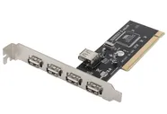 Контроллер PCI USB 2.0 4 port+1