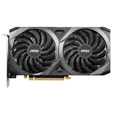 Видеокарта MSI PCI-E 4.0 RTX 3060 VENTUS 2X 12G OC NVIDIA GeForce RTX 3060 12288Mb 192 GDDR6 1680/15000 HDMIx1 DPx3 HDCP Ret
