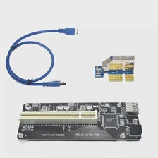 QX2B PCI-E в PCI Adapter Converter PCI-E в двойную карту адаптера PCI Высокоэффективность