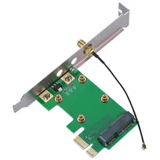 Адаптер PCI Express для карты Mini PCI Express Беспроводная сеть Ethernet LAN Mini PCI-E Riser Адаптер ПК для сетевой карты